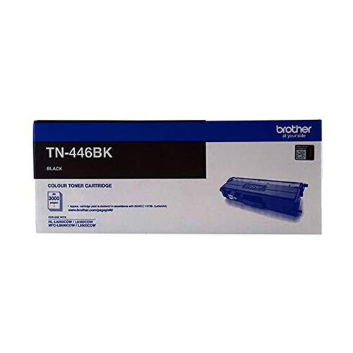 Brother Toner TN446BK Extra High Yield Black (6500 pages) Genuine