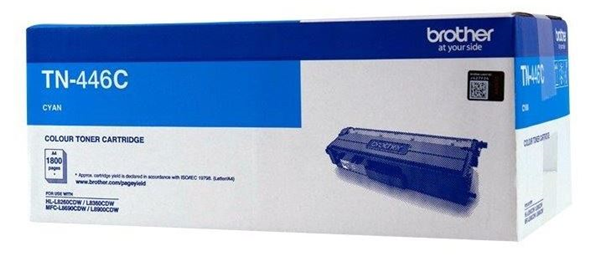 Brother Toner TN446C Extra High Yield Cyan (6500 pages) Genuine