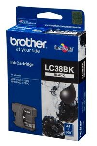 Brother LC38 Black genuine Ink Cartridge
