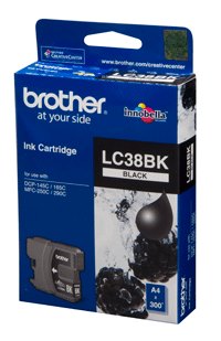 Brother LC38 Black genuine Ink Cartridge