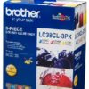 Brother LC38CL Value Colour 3 Pack genuine Ink Cartridge