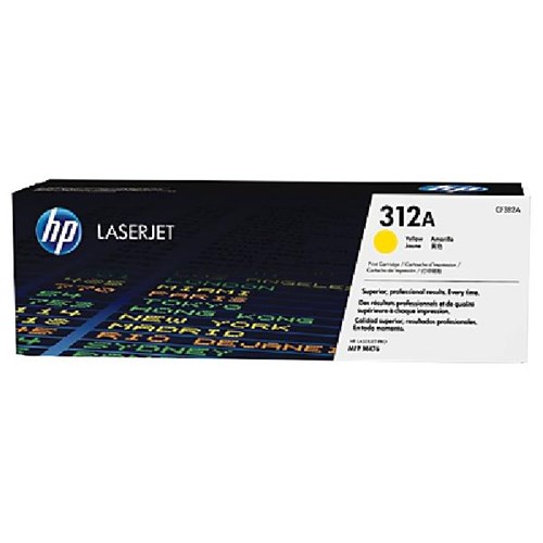 HP 312A Yellow Toner genuine (CF382A)