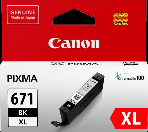 CANON Ink Cartridge CLI671XL BK High Yield