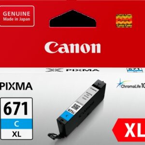 CANON Ink Cartridge CLI671XL Cyan High Yield