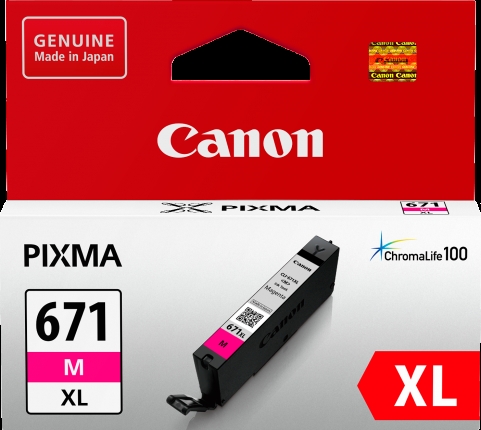 CANON Ink Cartridge CLI671XL Magenta High Yield