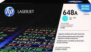 HP 648A Cyan Toner genuine (CE261A)