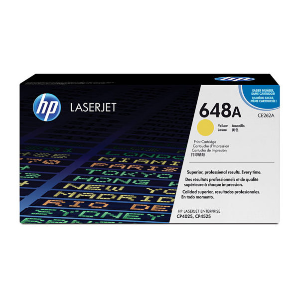 HP 648A Yellow Toner genuine (CE262A)