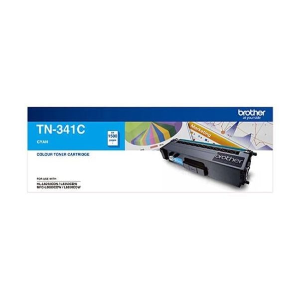 Brother TN341C Cyan Toner Cartridge Genuine