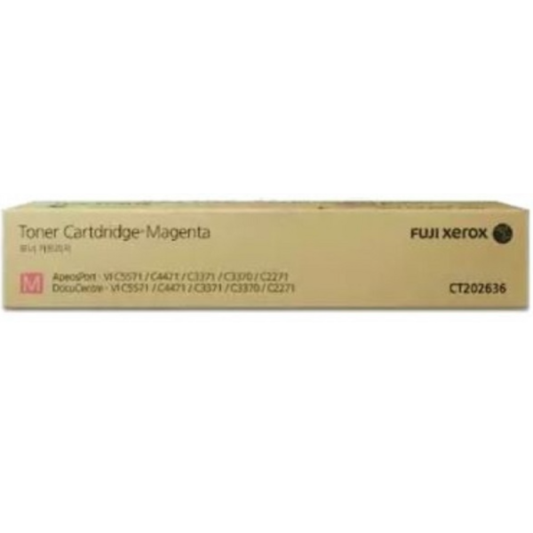 Fuji Xerox CT202636 Magenta Toner 18,500 Pages - Genuine