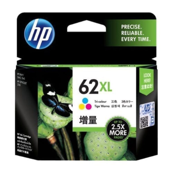 HP 62XL High Capacity Color ink Cartridge