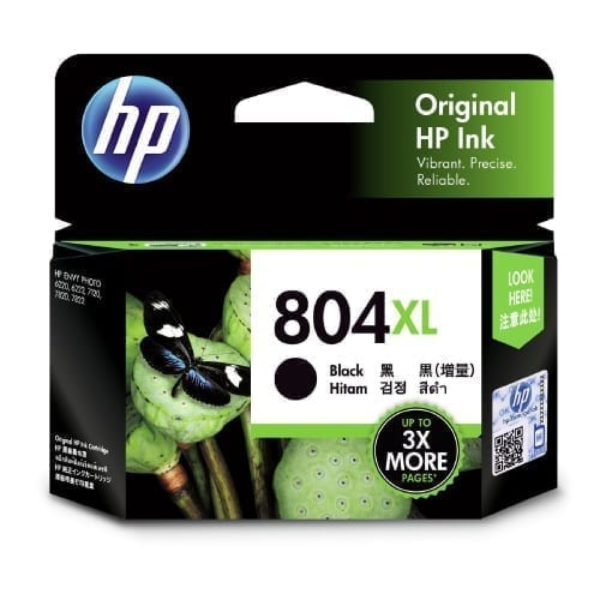 HP 804XL High Capacity Black ink Cartridge