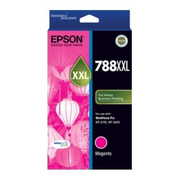 Epson 788XXL DURABrite Ultra Magenta Ink Cartridge Genuine