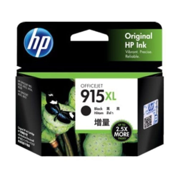 HP 915XL Black Hi Capacity Ink Cartridge Genuine
