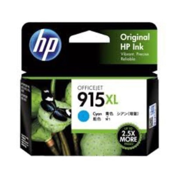 HP 915XL Cyan Hi Capacity Ink Cartridge Genuine