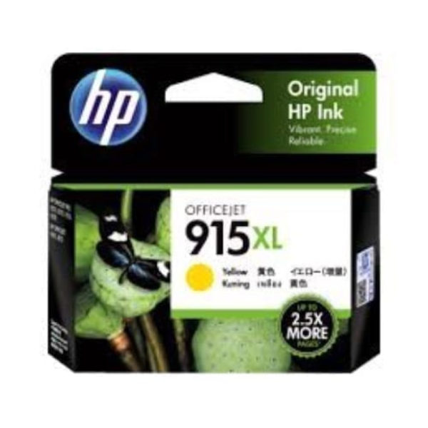 HP 915XL Yellow Hi Capacity Ink Cartridge Genuine