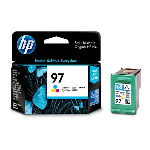 HP 97 Colour High Volume Ink Cartridges genuine