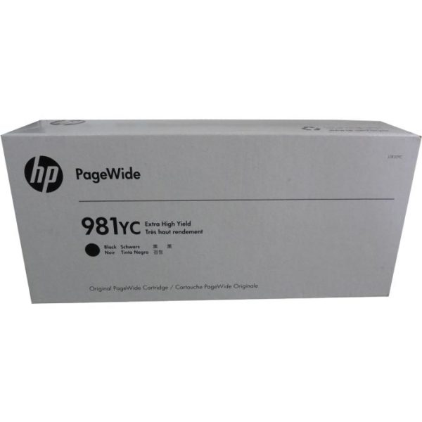 HP 981YC Black Hi Capacity genuine Ink Cartridge