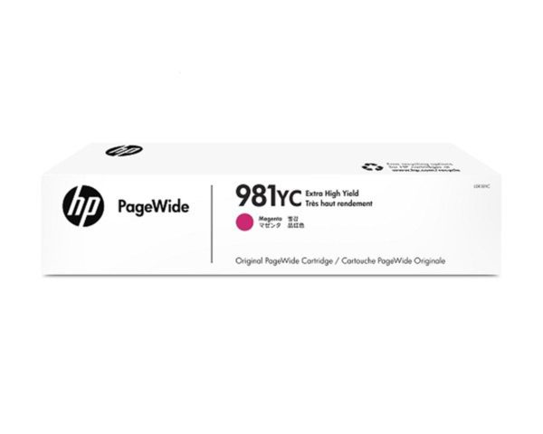 HP 981YC Magenta Hi Capacity genuine Ink Cartridge
