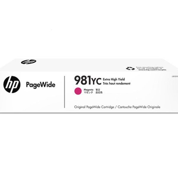 HP 981YC Magenta Hi Capacity genuine Ink Cartridge