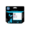 Genuine HP No 72 C9383A Magenta & Cyan Printhead
