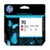 C9409A Genuine HP No 70 C9409A Matte Black And Red Printhead