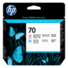 Genuine HP No 70 C9405A Light Cyan & Light Magenta Printhead