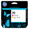 Genuine HP No 70 C9406A Magenta & Yellow Printhead