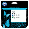 Genuine HP No 70 C9408A Blue & Green Printhead
