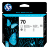 Genuine HP No 70 C9410A Gloss Enhancer & Grey Printhead