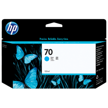 Genuine HP No 70 C9452A Cyan Ink Cartridge 130ML