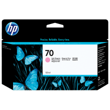 Genuine HP No 70 C9455A Light Magenta Ink Cartridge 130ML