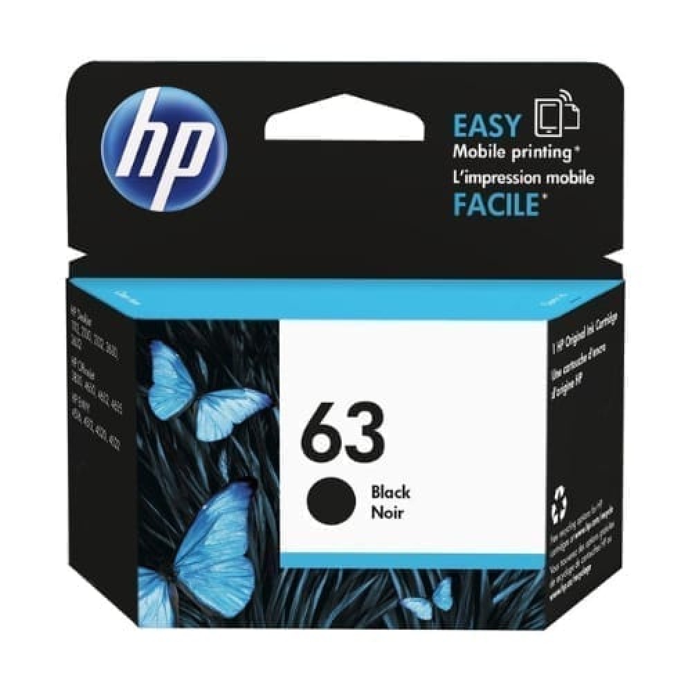 HP 63 Black ink Cartridge