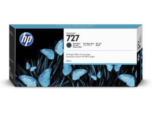 Genuine HP 727 300ml Matte Blk