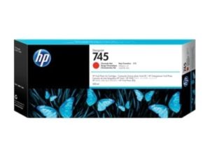 Genuine HP 745 300-ml Chromatic Red Ink Cartridge