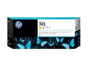 Genuine HP 745 300-ml Yellow Ink Cartridge
