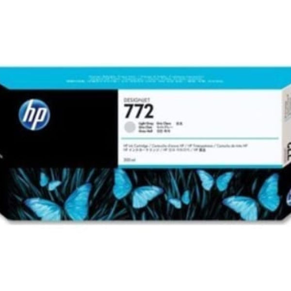 Genuine HP 772 300-ml Light Grey Ink Cartridge