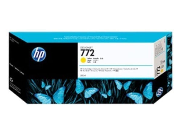 Genuine HP 772 300-ml Yellow Designjet Ink Cartridge