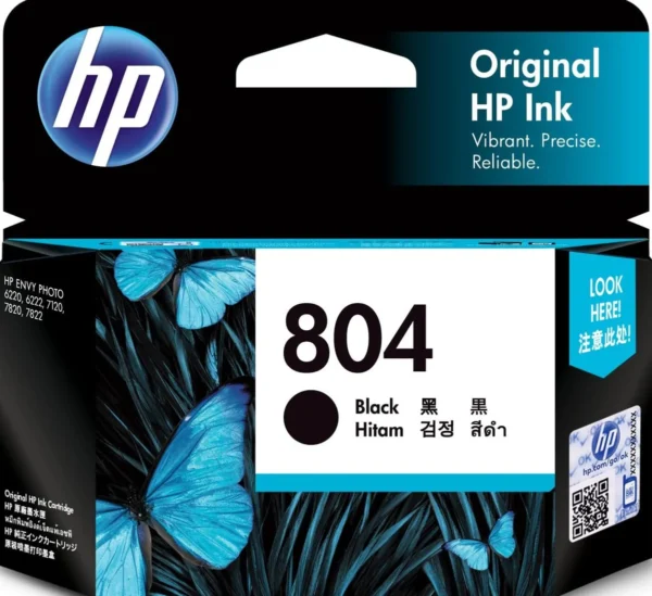 HP 804 Black ink Cartridge