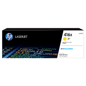 HP 416X Yellow High Capacity Toner genuine (W2042X)