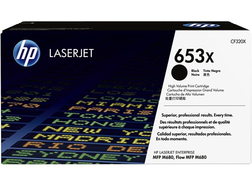 HP Toner 653X (CF320X) High Yield Black (21000 pages) Genuine