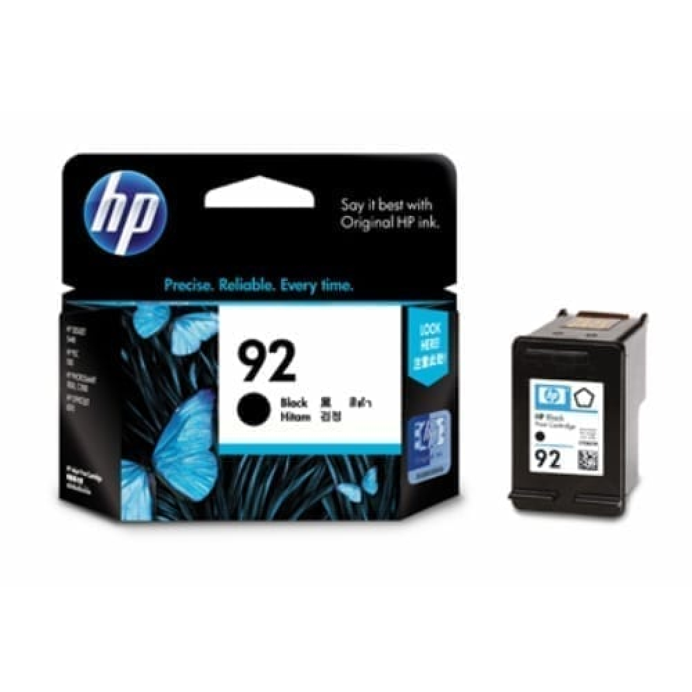 HP 92 Black Inkjet Cartridge Genuine