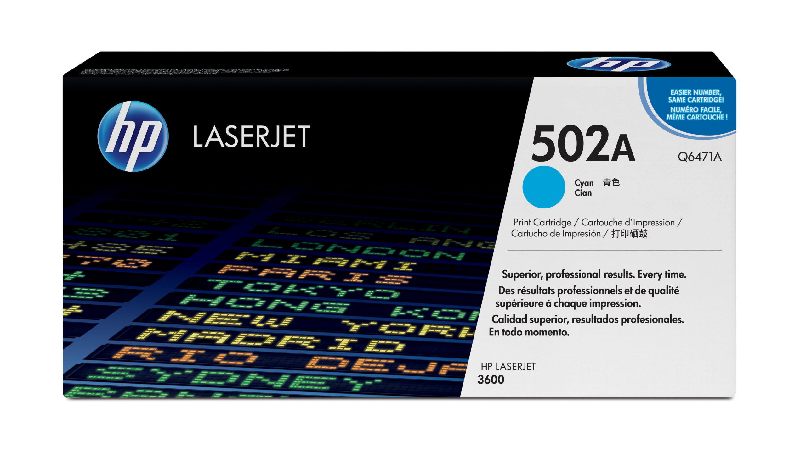 HP Q6471A 502A Toner Cartridge Cyan | Genuine