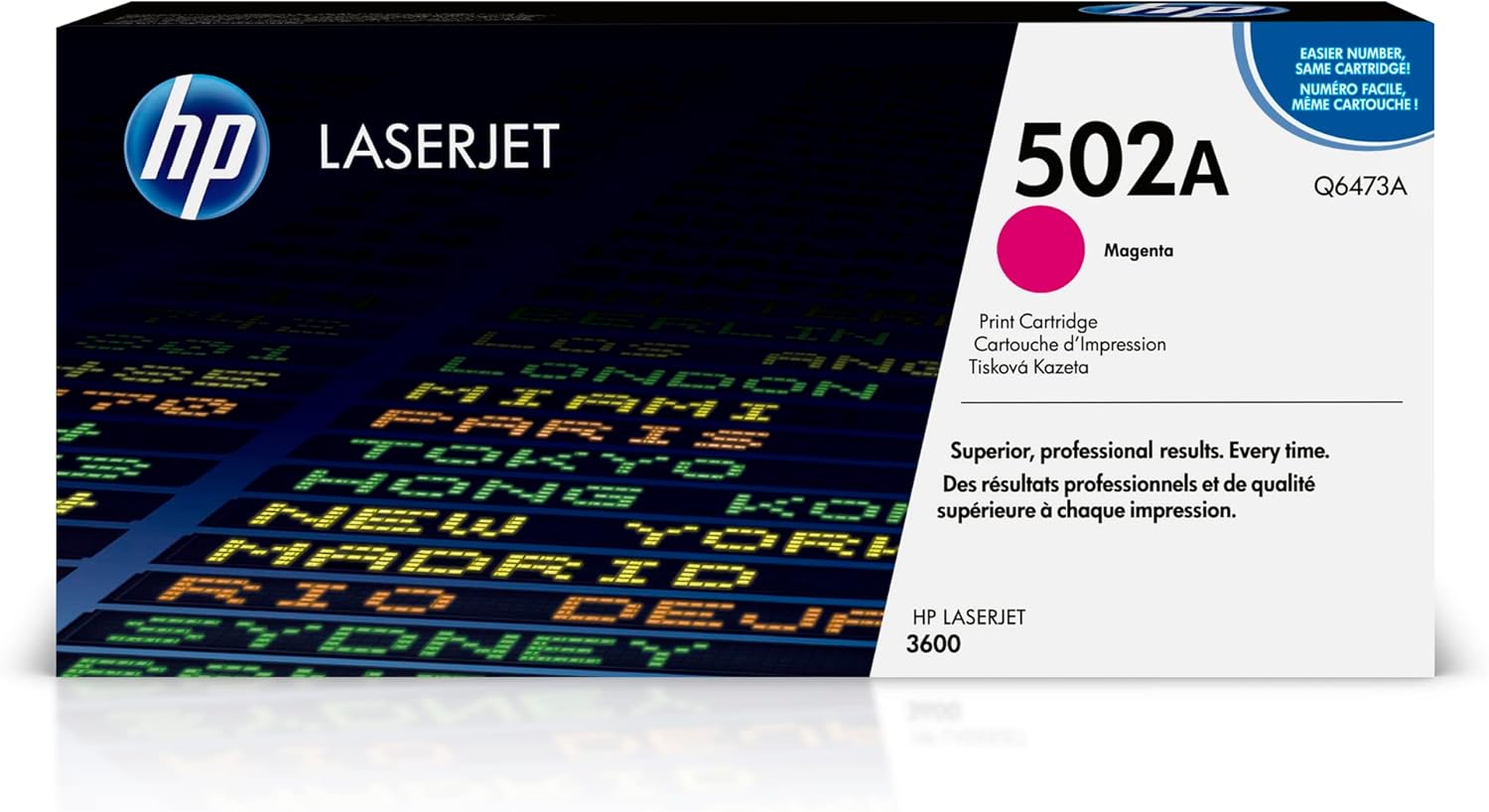 HP Q6473A 502A Toner Cartridge Magenta | Genuine