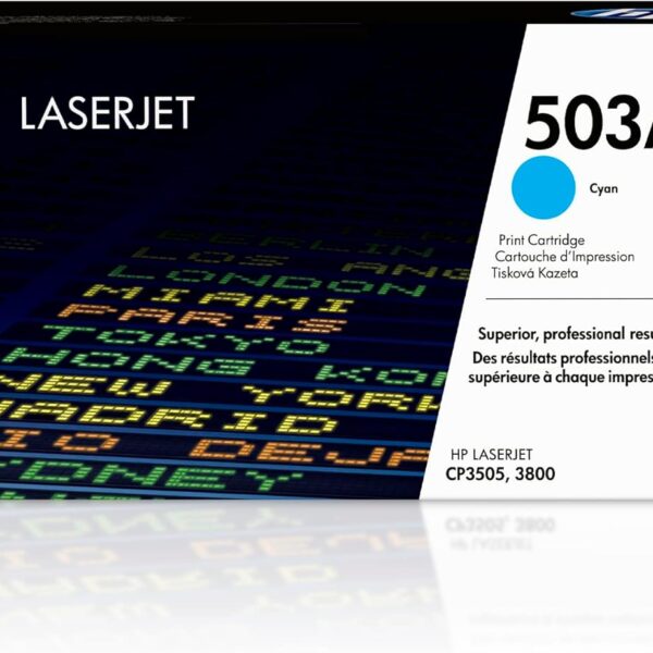 HP Q7581A 503A Toner Cartridge Cyan | Genuine
