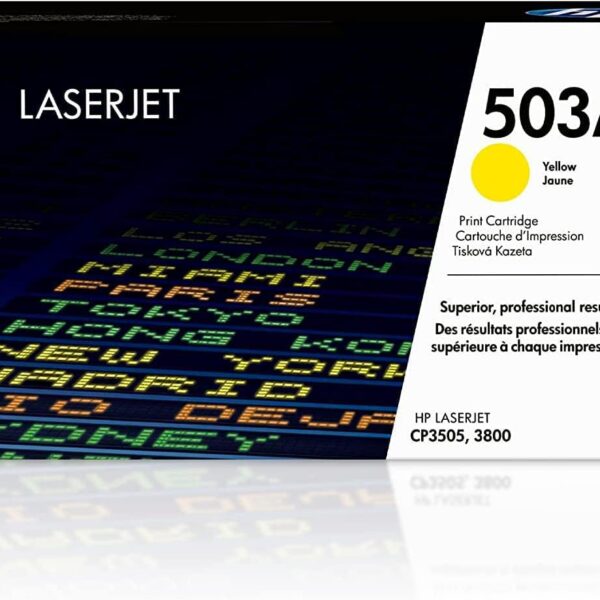 HP Q7582A 503A Toner Cartridge Yellow | Genuine
