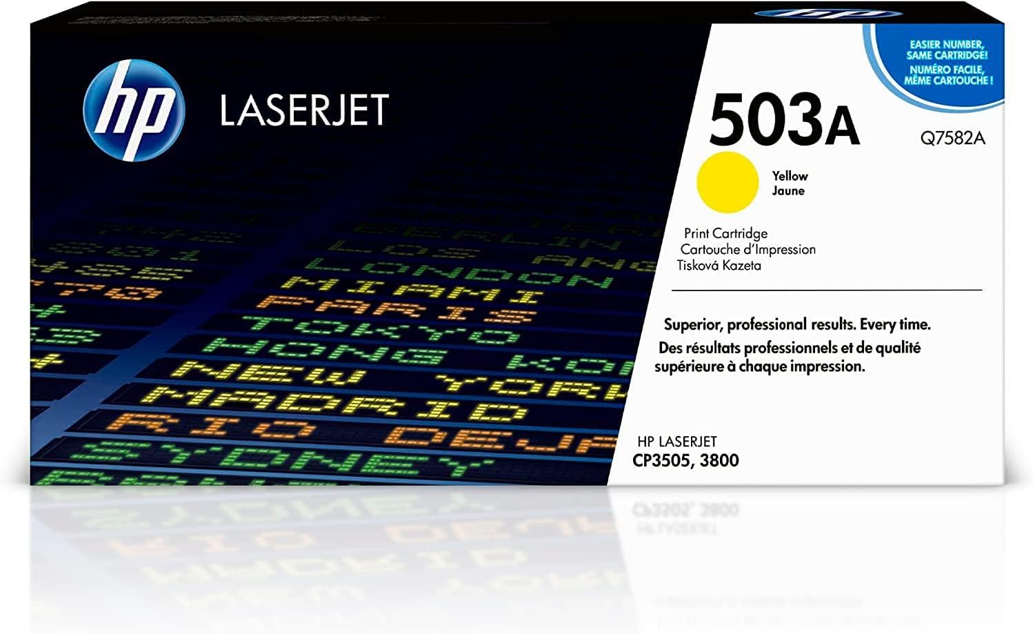 HP Q7582A 503A Toner Cartridge Yellow | Genuine