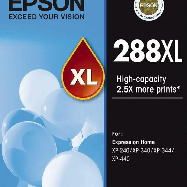 Epson 288XL High Capacity Cyan Ink Cartridge
