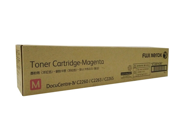 Fuji Xerox CT201436 DCIV C2260 Original Magenta Toner