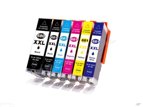 Canon PGI680XL CLI681XL Compatible Ink Cartridge