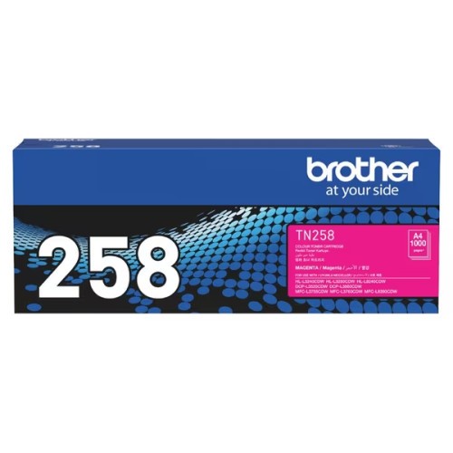 Brother Toner TN258M Magenta Genuine